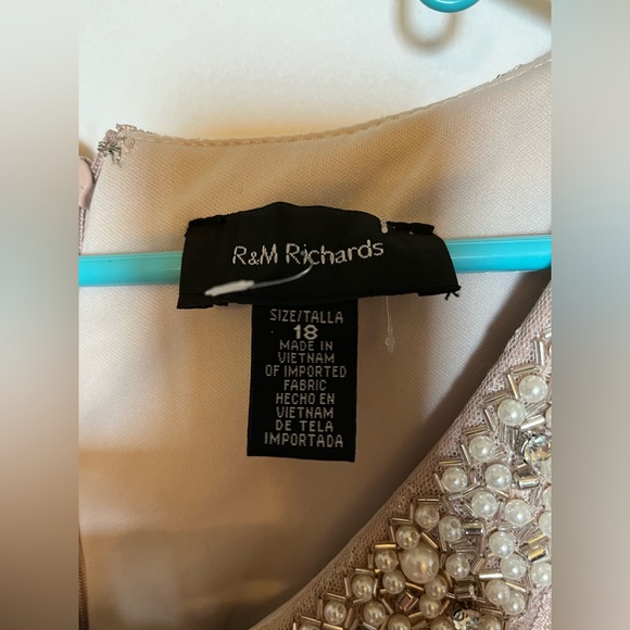 Ralph Richard’s full length dress with beautiful front detailed neckline. - Picture 2 of 3